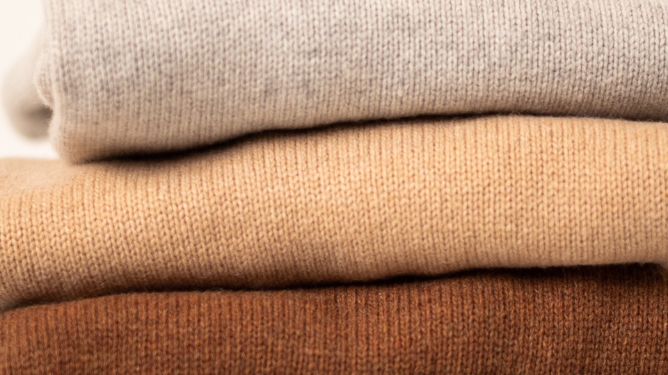 close up of wool textiles