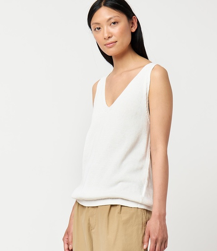 ALL PLANT-BASED – ALL GOOD! | WKTOP01 Cotton Women's Tank Top, All Plant-Based  01 white