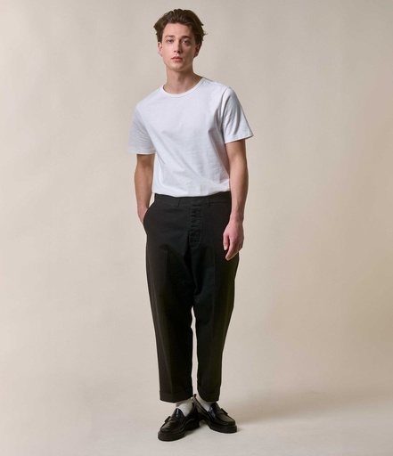 THE ORIGINALS | 215 Loopwheeled Classic Fit Midweight T-Shirt  01 white