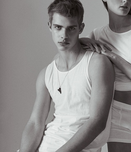 THE ORIGINALS | 136 loopwheeled tank top  01 white