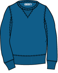 Men's loopwheeled 2S48 Sweatshirt schwer, 380g, classic Fit